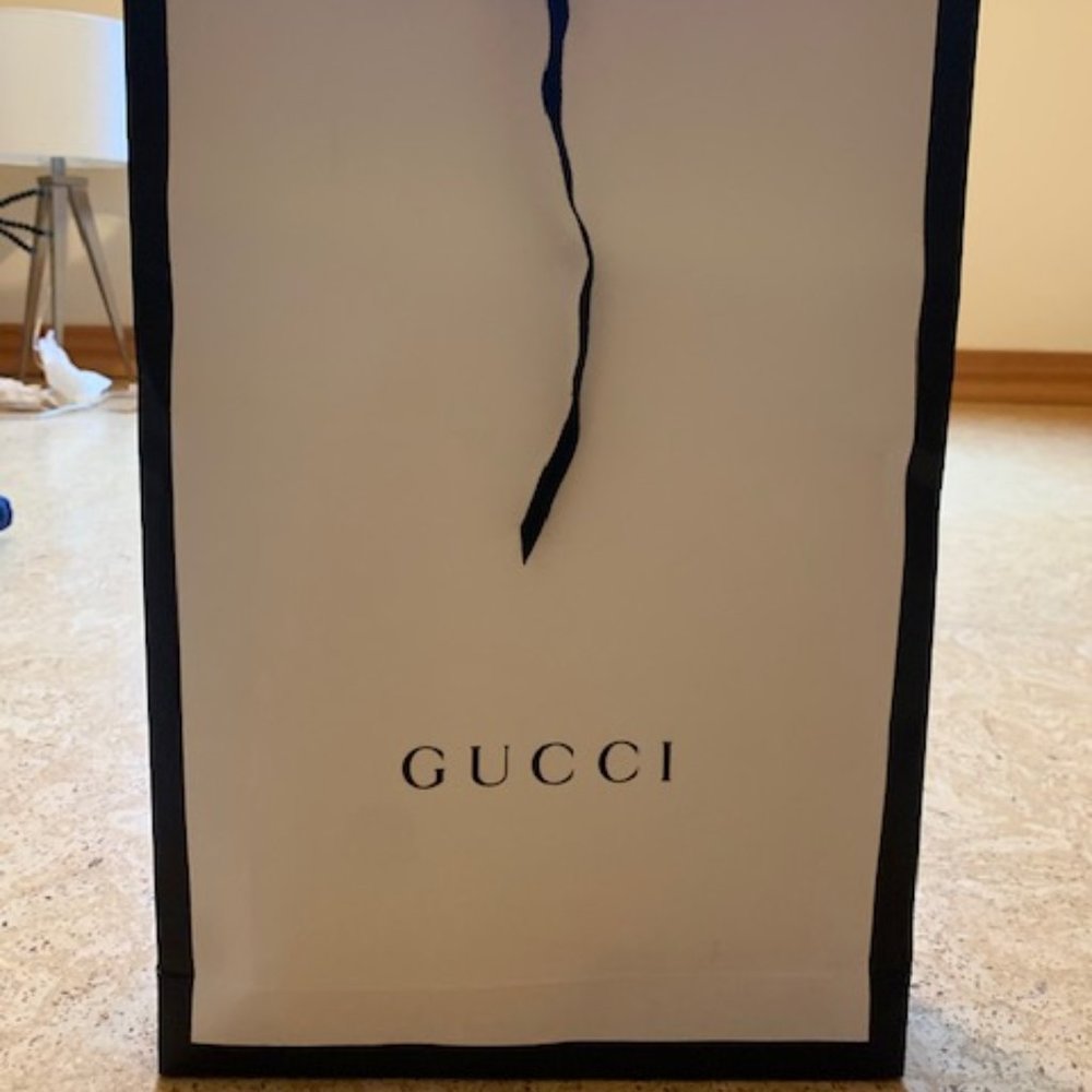 Gucci Tall Empty Shopping Bag